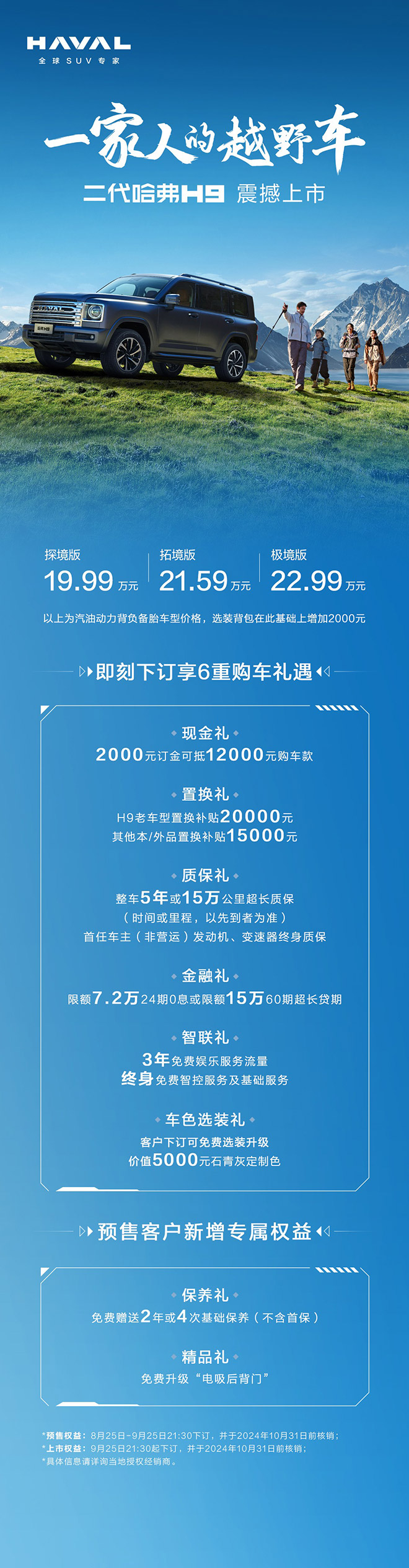 25万级别的全面豪华体验 二代哈弗H9 高配超值